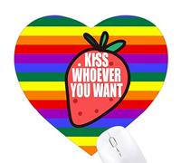 baiser qui tu veux Jeux de tapis de souris en forme de coeur