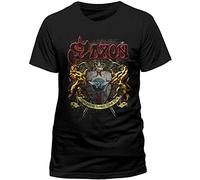 BAISHA Saxon Thunderbolt World Tour 2018 T-Shirt Black 3XL