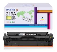 BAISINE 219A Noir Toner avec Puce Compatible avec HP 219A W2190A 219X W2190X pour HP Color Laserjet Pro MFP 3302SDWG, Color Laserjet Pro MFP 3302FDWG 3202DW 3302FDNG 3302FDW 3302SDW 3302FDN 3202DN