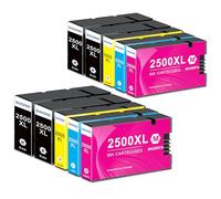 BAISINE Lot de cartouches d'encre 2500XL compatibles avec Canon PGI-2500XL PGI-2500 XL pour Canon Maxify iB4000 iB4050 iB4100 iB4150 MB5000 MB5050 MB5100 MB5150 MB5155 MB533 00 MB5 350 MB5400 MB5450