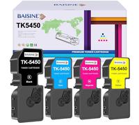 BAISINE TK5450 Toner Compatible avec Kyocera TK-5450 Toner pour Kyocera ECOSYS MA2600cwfx MA2600cfx PA2600cwx PA2600cx MA2600 PA2600 Plus TK-5450K TK-5450C TK-5450M TK-5450Y