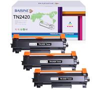 BAISINE TN2420 Toner Compatible avec Brother TN-2420 TN2410 Cartouche de Toner pour Brother MFC-L2710DW HL-L2350DW MFC-L2710DN L2750DW HL-L2310D DCP-L2530DW DCP-L2510D L2730DW HL-L2375DW DCP-L2550DN