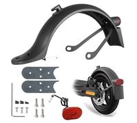 Baisirui Garde Boue Arrière Trottinette Electrique Avec Support Métallique, Accessoire Trottinette Electrique Pour Garde Boue Xiaomi M365 1s Essential Pro 2 Mi 3 Electric Scooter (noir)