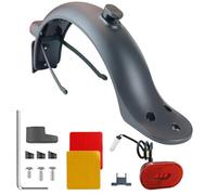 Baisirui Garde Boue Trottinette Electrique Garde Boue Pour Xiaomi Mijia M365 1s Essential Pro 2 Mi Electric Scooter Avec support Métallique Accessoire Trottinette Electrique