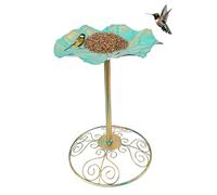 BAISSE OUTDOOR BAIL - Bird Bird Bird Vintage | Décorations de statues de cour pour alimentation en eau rouillée pour pont de porche de clôture balcon du porche