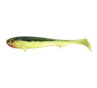 Bait Artificiel Super Slick Shad Rage 23 cm NSC045 Argent Vert Jaune Orange