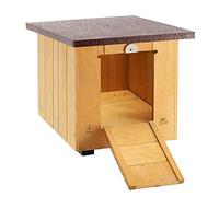 BAITA 40 Ferplast niche en bois FSC maison exterieur petits chiens lapins ecologique