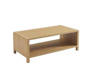 BAÏTA Table Basse Utica Effet chêne