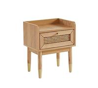 BAÏTA Table de Chevet Léon, Bois, Chêne, L40cm LEON06