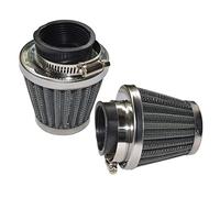 Baitaihem Lot de 2 Moto Pod filtre à air Dirt Pocket bike ATV Pit Bike 35 38 39 40 42 46 48 50 52 54 mm