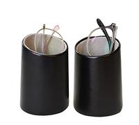 Baitaihem Lot de 2 porte-lunettes de protection pour bureau ou table de nuit - Noir - taille unique