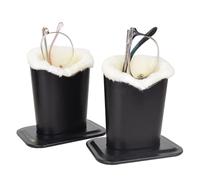 Baitaihem Lot de 2 supports de lunettes doubl?s en peluche pour bureau ou table de chevet