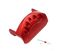 Baitcast Plaque de pressage et d'embrayage pour moulinets de pêche B3, P3, P4, P5, X4 et MAX 4SX - Mise à niveau en métal avec filetages antidérapants, vis et outils inclus (rouge)