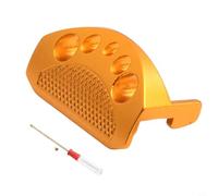 Baitcast Plaque de pressage et d'embrayage pour moulinets de pêche B3, P3, P4, P5, X4 et MAX 4SX - Mise à niveau en métal avec filetages antidérapants, vis et outils inclus (doré)