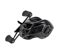 Baitcaster Reel - Moulinet léger en métal, compact et durable, accessoire de coulée lisse, outil d'extérieur, précision pour une utilisation facile, équipement de loisirs | Ergonomic D