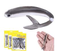 BAITS Plastiques SOFF 30PCS 3, 15 en Paddle Tail Swim Bait Realist Fishing Lures étanche et réutilisables Swimaits Doux pour la Truite de Basse Crappie Lares Kit