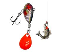BAITS SPINNER POUR PISCE DE BASS - LUR DE CROCHET SARGE POUR LAC, RIVIÈRE, UTILISATION DE L'EAVELLE | Équipement De Pêche Polyvalent Pour Kayak, Bateau, Glace, Plage, Rivage, S
