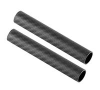 BAIWANLIN 3K Carbon Fiber Tube Tuyau Tige Roll Finition Mate sergé Dureté Élevée Pouvez Drone Multicopter Length500mm2PCS 17-20,17mm*15mm
