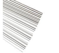 BAIWANLIN Barre Ronde en Acier Inoxydable 304 Tige en métal pour l'usinage,soudage,20pcs500mmLongueur/dia1mm1.5mm,1.5mm*500mm