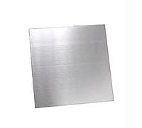 BAIWANLIN Plaque Acier Inoxydable 304 INOX Steel d'épaisseur3mm,longueur/largeur100mm-400mmTraitement brossé Simple Face,3mm*150mm*150mm