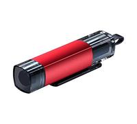 BAIYITONGDA 2023 Nouveau Marteau De Sécurité De Voiture À Ressort en Acier Au Tungstène Brise-Vitre Brise-Vitre Et Coupe-Ceinture De Sécurité Outil D'évacuation d'urgence,Rouge