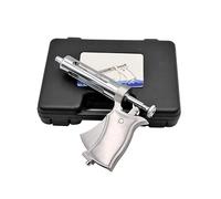 BAIYITONGDA Injecteur d'animaux 50 ML, seringue Continue pour bétail, Pistolet de Vaccination Semi-Automatique en Acier Inoxydable réglable pour Chevaux, Moutons, bovins, porcs, équipements agricoles