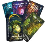 BAIYOOBAI Cartes d'oracle mystique Enchanted Forest, guide mystique et inspiration du royaume magique de la nature, jeu d'oracles de Natur's Wisdom pour débutants
