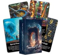 BAIYOOBAI Cartes Spirit Oracle - Deck Oracle Mystic Psychic - Cartes d'Oracle spirituel pour débutants - Explorez la sagesse intérieure et le pouvoir spirituel