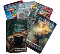 BAIYOOBAI Clarifier les situations de vie Oracle Cards, Love and Career Oracle Deck for Beginners, couvre tous les domaines de la vie, de l'amour, du voyage spirituel et de la carrière