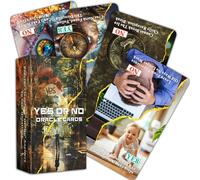 BAIYOOBAI Oui ou non Oracle Cards, Clarifier les situations de vie Oracle Deck,Oracle Cards for Beginners, simplifiez vos décisions instantanément