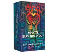 BAIYOOBAI Qu'est-ce qui vous bloque ? Deck Oracle pour les débutants, découvrez les barrières émotionnelles et gagnez en clarté dans l'amour et les relations