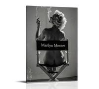 BAIYOUS Poster de Marilyn Monroe - Art mural rétro tendance - Décoration murale pour chambre à coucher - 30 x 45 cm - Style cadre