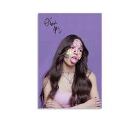 BAIYOUS Poster Olivia Rodrigo - Décoration murale - Décoration pour chambre à coucher - 30 x 45 cm - Style sans cadre