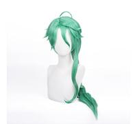 Baizhu Cosplay Genshin Impact Baizhu Wig Genshin Impact Cosplay Long Green Braided Synthetic Hair Heat Resistant
