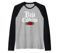 Baja California Mexico Rose Bajacalifornianos Latina Mujer Manche Raglan