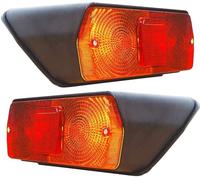 Bajato APSMOTIV Feux arrière combinés avec ampoules 12 V et joint en caoutchouc pour MF New Holland série 10 TW 30