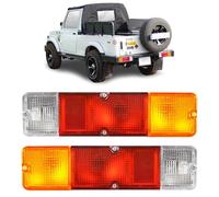 Bajato APSMOTIV Lot de 2 feux arrière combinés pour feux arrière 12 V compatibles avec Suzuki Samurai Sierra SJ413 SJ410 Gypsy