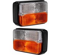 Bajato: Ensemble de Clignotants Frontaux Massey Ferguson Deutz Fahr Autres Tracteurs (Gauche Droit) avec Ampoule - 11001502
