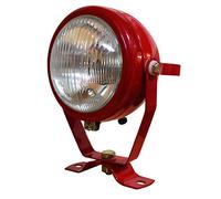 Bajato Ensemble de lampe de charrue rouge avec ampoules 12v, convient pour tracteur Massey Ferguson 135 240 265 285 375