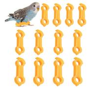 Bajbumgn Attelles Écarteurs pour Pattes de Poussins,12 Pièces Attelles Correctrices pour Écartement des Pattes | Équipement de Soins Avicoles pour Poussins Canetons Oiseaux Nouvellement Éclos
