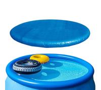 Bajbumgn Bâche de Piscine | Bâche de Protection UV - Bâche Pliable avec Cordon De Serrage pour Eau Extérieur Maison Jardin Hivernal Familiale