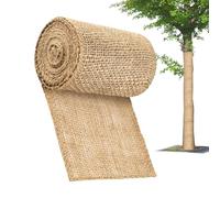 Bajbumgn Enveloppe D Arbre en Toile De Jute - Bande en Tissu Respirant - Couvre Troncs D Arbre en Tissu Naturel | pour Extérieur Jardin Ferme Patio Arbustes Verger Paysage Foresterie Agriculteur