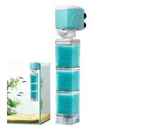 Bajbumgn Filtre pour Aquarium - Pompe Filtre Interne Submersible pour Aquarium - Machine pour Élevage De Crevettes, Aquariums Marins, Eau Salée, Eau Douce, Étangs, Maison, Bureau, Et pour Les