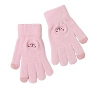 Bajbumgn Gants Femmes - Mitaines de Cyclisme en Peluche Tactiles | Gants Chauds à Doigts Complets | pour Envoyer des Textos Conduire Faire du Vélo Travailler et Les Sports de