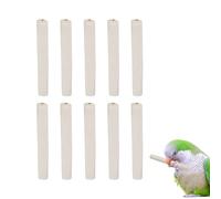 Bajbumgn Jouets À Mâcher pour Oiseaux - Bâton à Mâcher en Cœur d'pour Tortues | Bâton Naturel à Ronger en Fibre Végétale pour Conure Cacatoès Perruche Extérieur Intérieur
