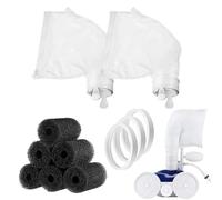 Bajbumgn Kit de nettoyant de Piscine, Remplacement du nettoyant de Piscine - Accessoires de Filtre à Vide,Remplacement de Sauvegarde pour Les pièces de la Piscine des Accessoires de Nettoyage de
