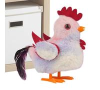 Bajbumgn Poulet Électrique Automatisé, Jouet Interactif avec Chants et Mouvements Réalistes, Éducative Sensorielle pour Filles Garçons Bébés