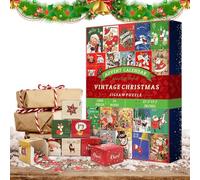 Bajbumgn Puzzle Advent | Calendrier De L Avent Puzzle | Activites Familiales Decoration Festive Pour Femmes Hommes Amis Adultes Adolescents | Moments De Fetes