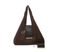 Bajbumgn Sac fourre-tout porte-clés, mini sacs extensibles avec porte-clés, sac fourre-tout compact et pliable, se transforme en sacs de courses spacieux, s-ac à main pour les courses quotidiennes