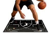Bajbumgn Tapis de Dribble Basketball - Tapis d'Entraînement Léger et Enroulable,de Dribble Basket pour Intérieur,Pour Famille, Amis, Passionnés, Jeu Intérieur Et Extérieur